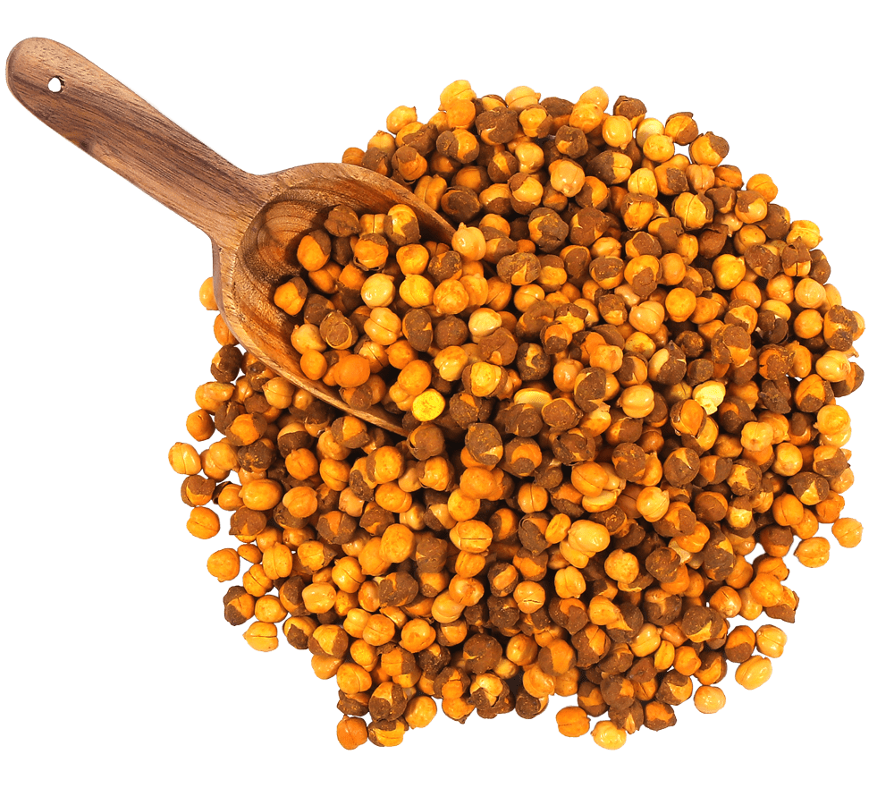 Turmeric Salt Roasted Gram